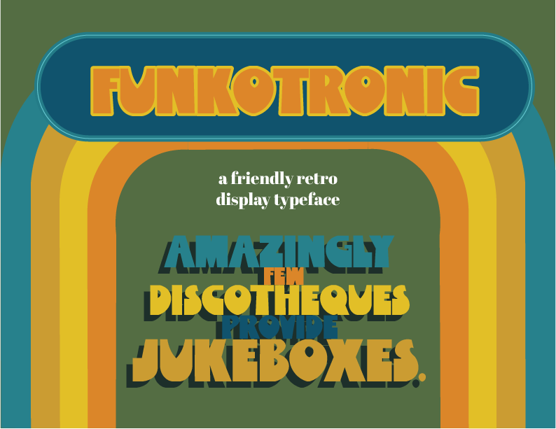 funk-o-tronic typeface